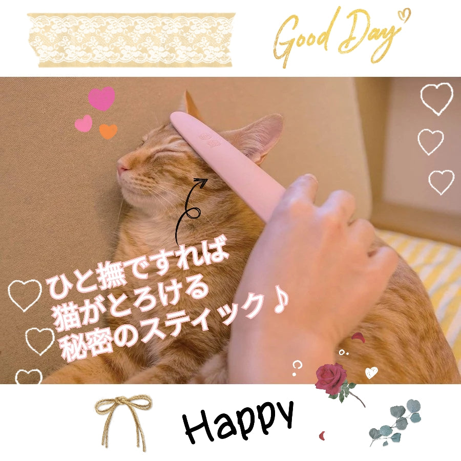 猫がうっとりトロける新しいブラシって?