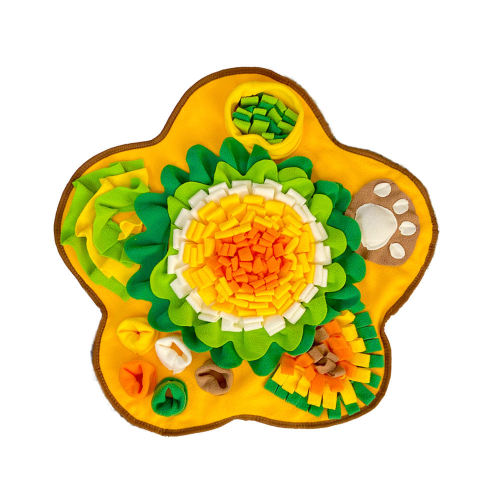 ノーズワーク マット にんじん畑 にんじん 犬 犬用 おもちゃ 知育玩具 知育トイ 運動不足 嗅覚訓練 ストレス解消 早食い防止 おやつ隠し 音が鳴る ぬいぐるみ 手洗い可 小型犬 中型犬 大型犬 猫 ペット