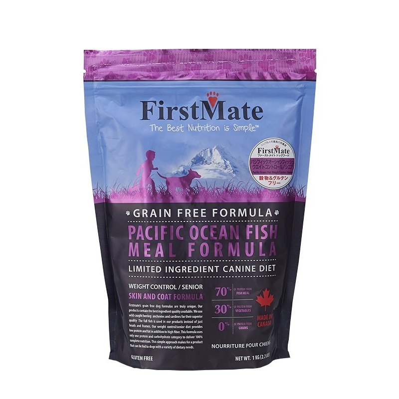 ファーストメイト ドッグフード パシフィック オーシャン フィッシュ ウェイトコントロール シニア FirstMate 体調管理 低カロリー ダイエット アレルギー 2.3kg