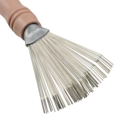 かなや刷子 ブラシクリーナー ヘアブラシ 獣毛ブラシ クリーナー お手入れ 掃除用 ほこり取り 抜け毛 メンテナンス 豚毛 猪毛