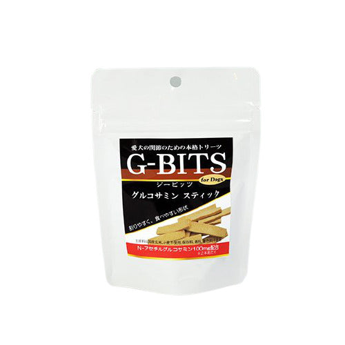 ジービッツ グルコサミンスティック 75g 犬 トリーツ 犬用 おやつ 健康 関節ケア グルコサミン サンユー G-BITS 国産