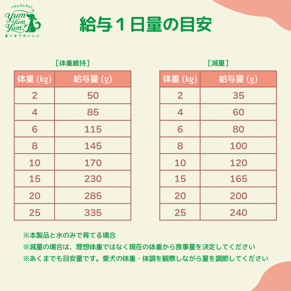 ヤムヤムヤム シニア&ライト チキン ドライタイプ 500g 犬 フード ドッグフード 小粒 獣医師監修 鶏肉 低脂肪 高齢期 体重管理 国産 yum yum yum!