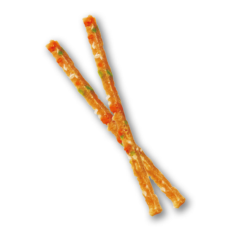 ペットキッス ワンちゃんの歯みがきおやつ ササミスティック 野菜入り 60g 犬 おやつ ジャーキー 歯みがき デンタルケア 歯垢除去 ご褒美 ライオン PETKISS