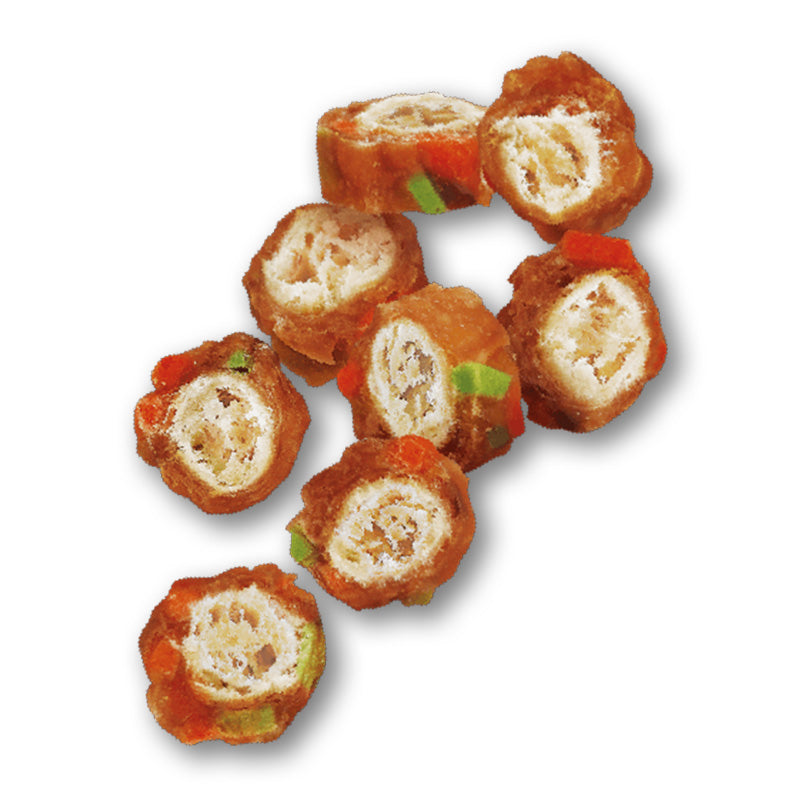 ペットキッス ワンちゃんの歯みがきおやつ ササミロール 野菜入り 60g 犬 おやつ ジャーキー 歯みがき デンタルケア 歯垢除去 ご褒美 ライオン PETKISS