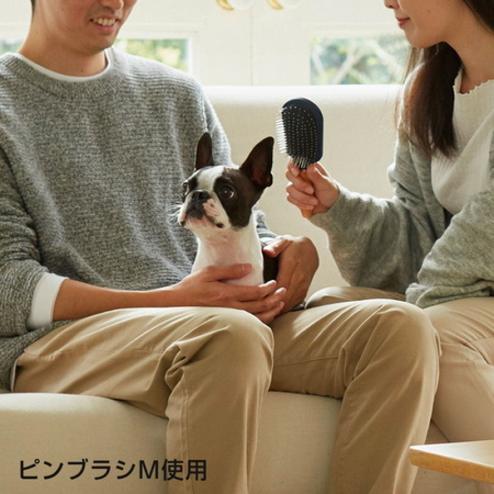 ペティオ porta ピンブラシM 犬 ブラシ 犬用 ブラッシング トリミング 被毛 お手入れ 抜け毛取り マッサージ ポルタ
