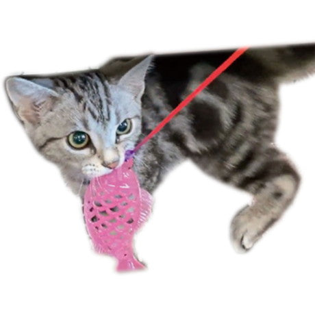 ペティオ 猫用おもちゃ 仔猫用 はがためフィッシュ 猫じゃらし 猫 歯固め おもちゃ 猫用 魚 トイ 小猫 ストレス発散 運動不足
