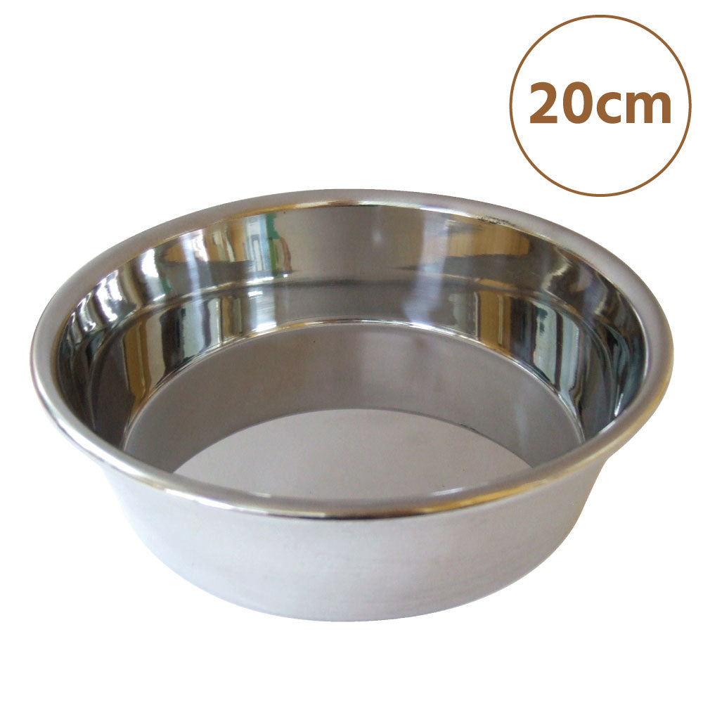 岡野製作所 ステンレス食器 #11 直径20cm ペット 犬 猫 小動物 食器 餌皿 ごはん皿 水入れ ステンレス サビにくい フードボウル ペット用品 日本製 岡野 ONS