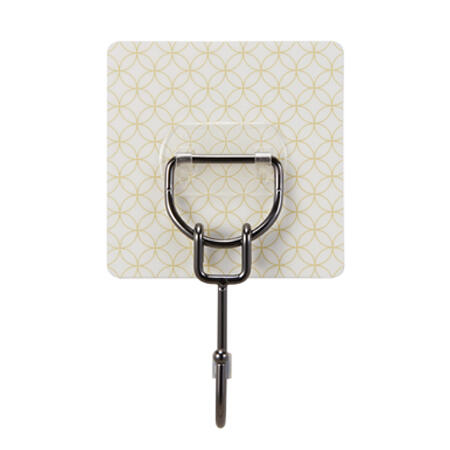 クリタック ちょっと待ってて ワンちゃんフック モダン 1個入 犬 室内用 リード掛け 犬用 フック 玄関 壁に貼る 超小型犬用 お散歩 便利グッズ ペット