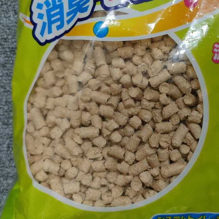 スーパーキャット シートいらずの天然ひのき消臭チップ 6L 猫 トイレ 猫用 木質 ペレット ひのき 消臭 抗菌 崩れるタイプ ごみ処理かんたん トイレに流せる 国産