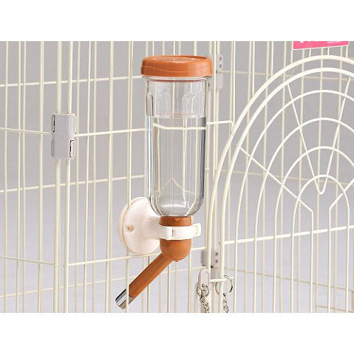 ボンビアルコン 給水ボトル ブラウン 犬 給水器 犬用 水飲み器 ゲージ サークル 取り付け ウォーターボトル 水入れ ペット 抗菌