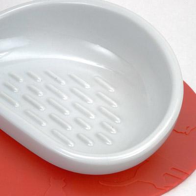 ハリオ にゃんプレ ロングヘア ダークブルー HARIO 猫 食器 餌入れ フードボウル 猫用 えさ入れ 陶器 食べやすい 深い 電子レンジ可 長毛 おしゃれ 日本製