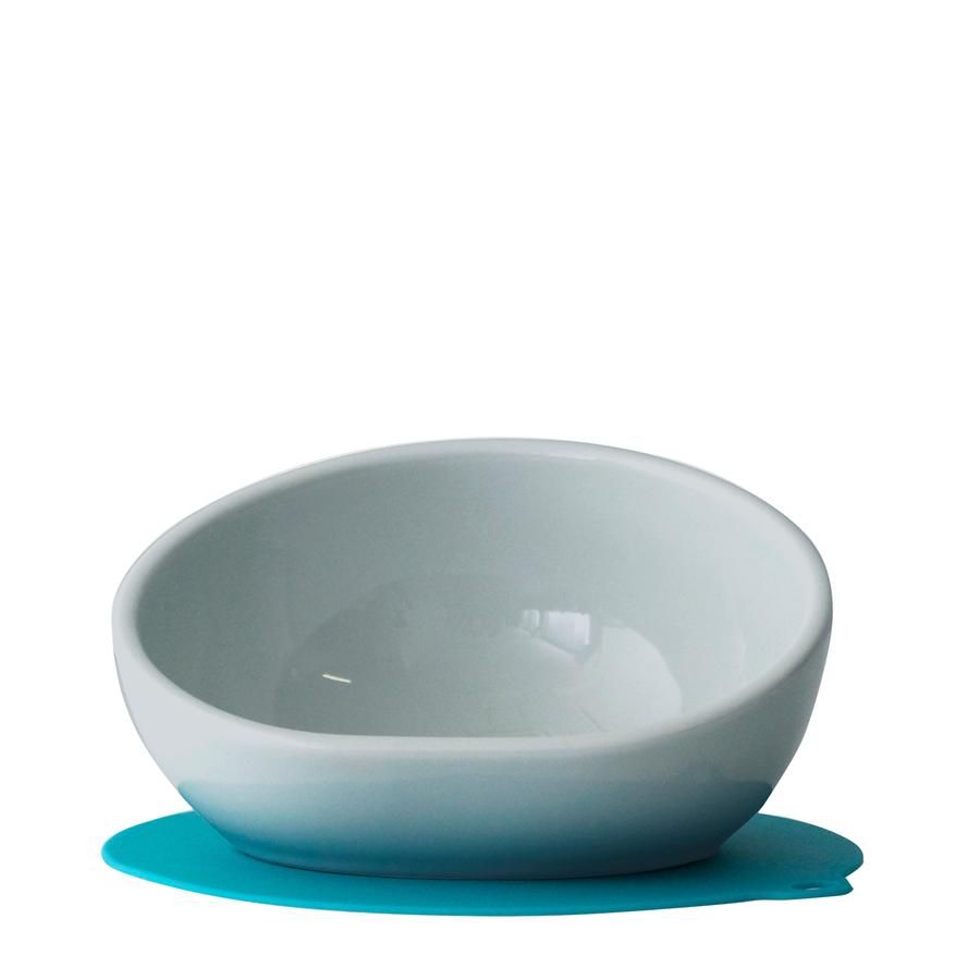 ハリオ マルプレ ブルーグレイ HARIO 犬 食器 餌入れ フードボウル 陶器 犬用 えさ入れ 食べやすい こぼれにくい 斜め 中型犬 電子レンジ可 おしゃれ 日本製