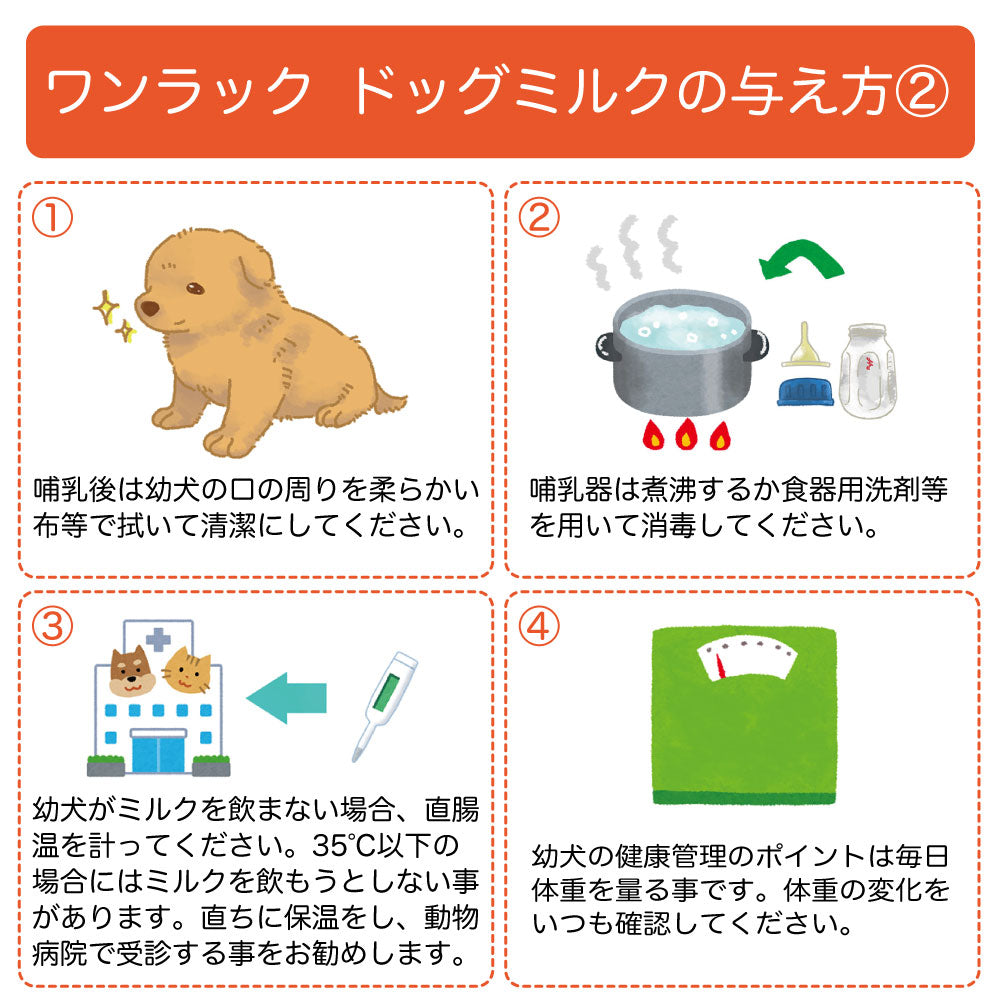森乳サンワールド ワンラック プレミアム ドッグミルク 150g 犬 ミルク 粉ミルク 犬用 子犬 幼犬 パピー 哺乳 哺育 総合栄養食 ラクトフェリン 国産