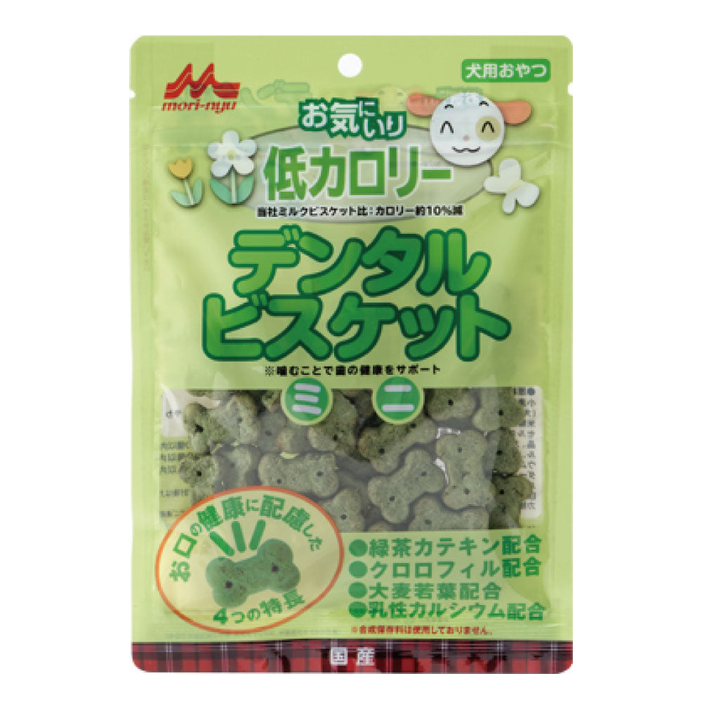 森乳サンワールド ワンラック お気にいり 低カロリー デンタルビスケット ミニ 80g 犬 おやつ 歯の健康 ビスケット 犬用 おやつ 保存料不使用 無着色 国産
