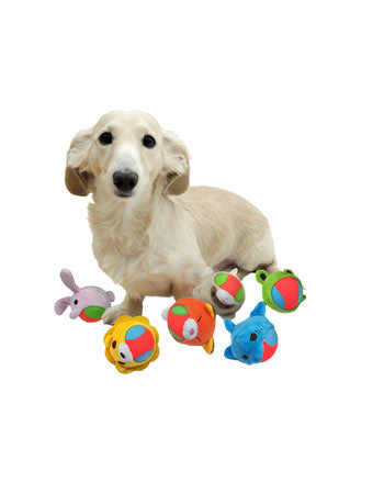 ペッツルート ガブっちょ ボール ズーズー ふぇれっと 犬用 犬 おもちゃ 玩具 ボール 運動不足 ストレス解消 トリーツ玩具 超小型犬 小型犬 ぬいぐるみ ボール