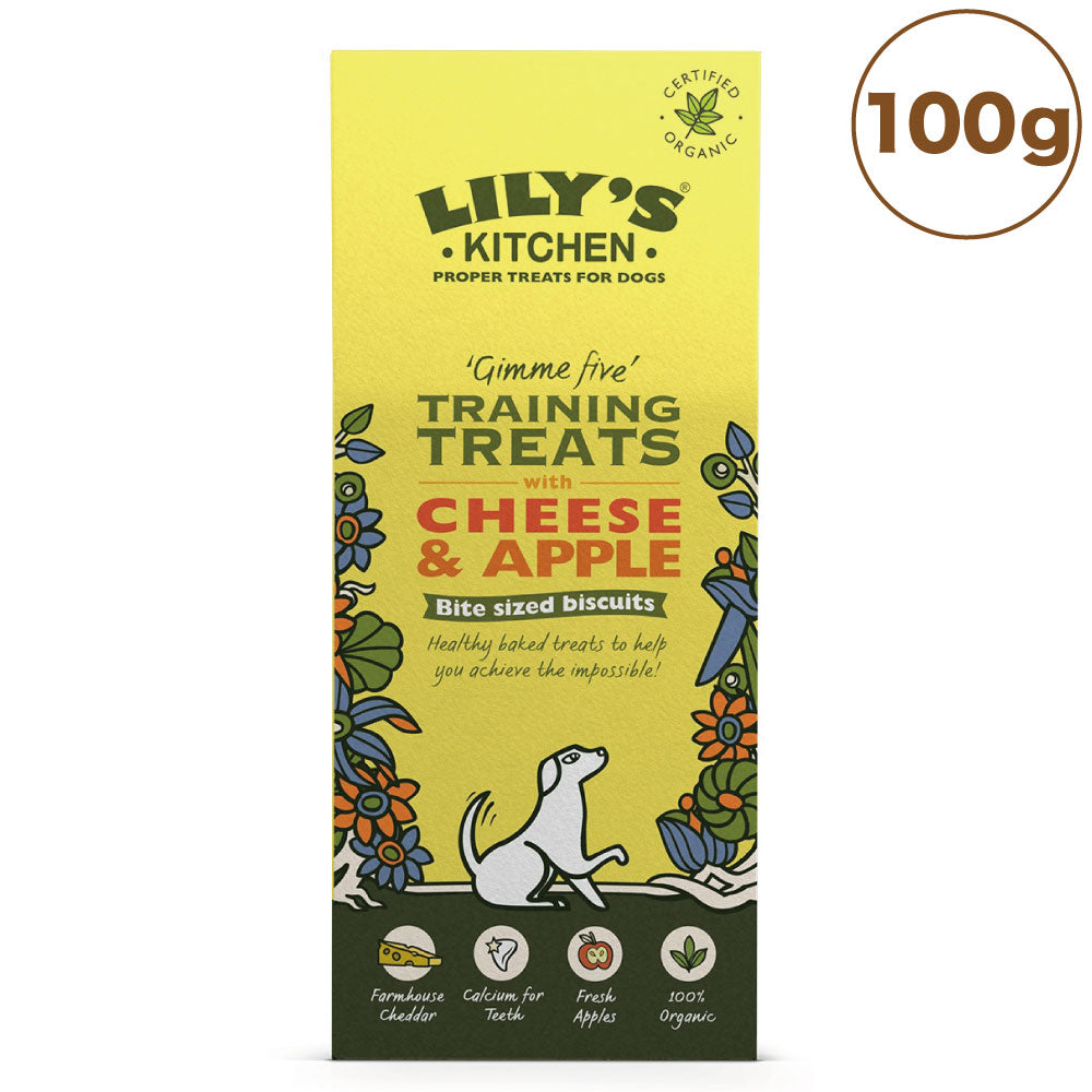 リリーズキッチン トレーニングトリーツ 100g 犬 おやつ トリーツ オーガニック ナチュラル オヤツ ご褒美 トレーニング ビスケット