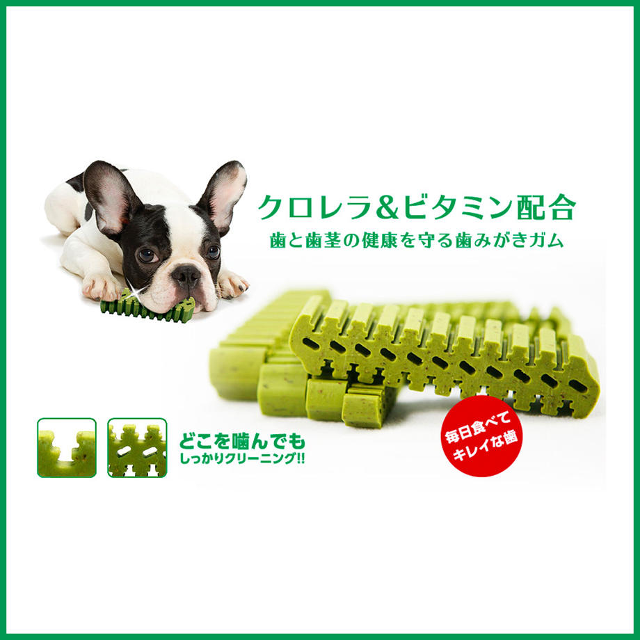フォーキャンス デンティ・スリー フェアリー EX SS 20個入 犬 歯みがき ガム 犬用 デンタル おやつ スナック 歯石 歯垢 対策 クロレラ ビタミン