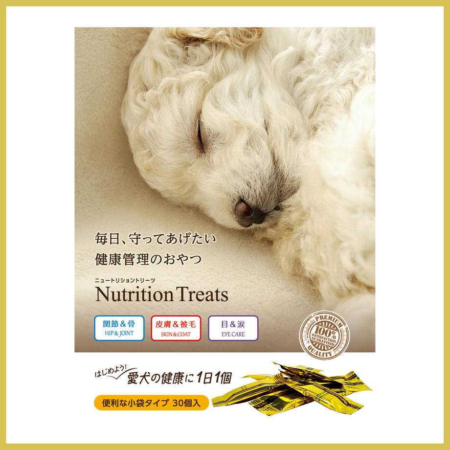 フォーキャンス ニュートリショントリーツ 皮膚 & 被毛 240g 犬 おやつ 健康 犬用 スナック 毛つや 栄養 オメガ脂肪酸 個包装
