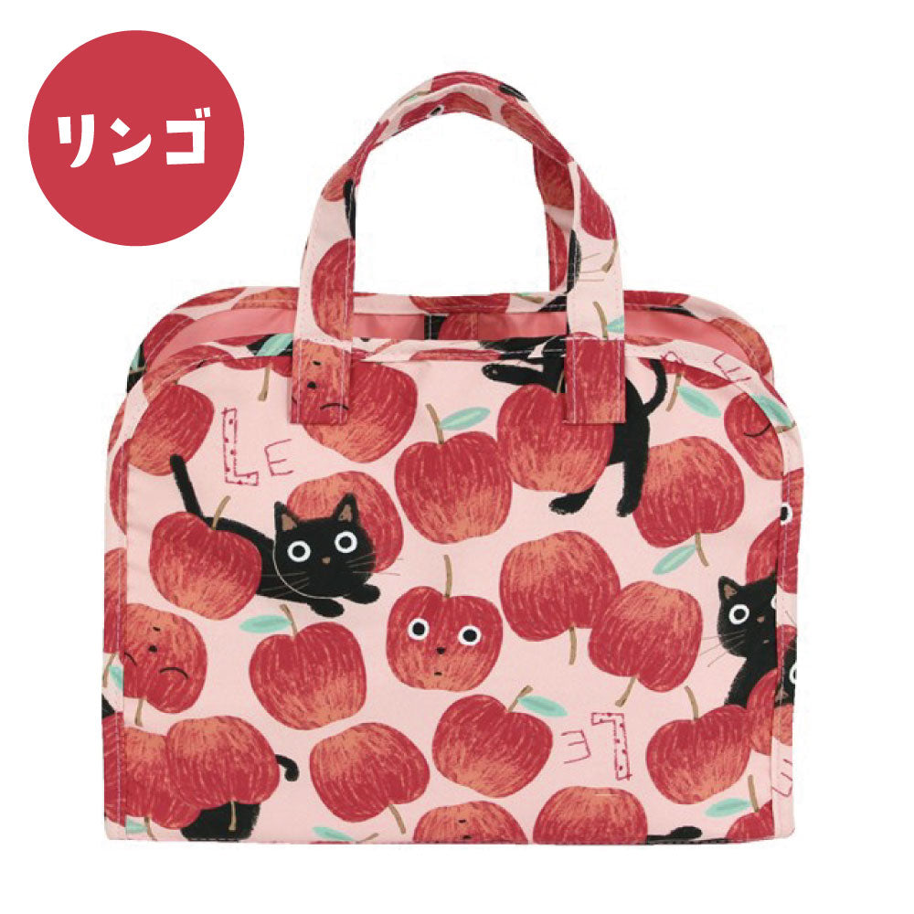 プリントたまちゃん スパバッグ 猫 黒猫 猫グッズ 猫モチーフ 雑貨 バッグ キャット 温泉バッグ 旅行 携帯用 温泉 銭湯 お風呂 ネコグッズ ノアファミリー