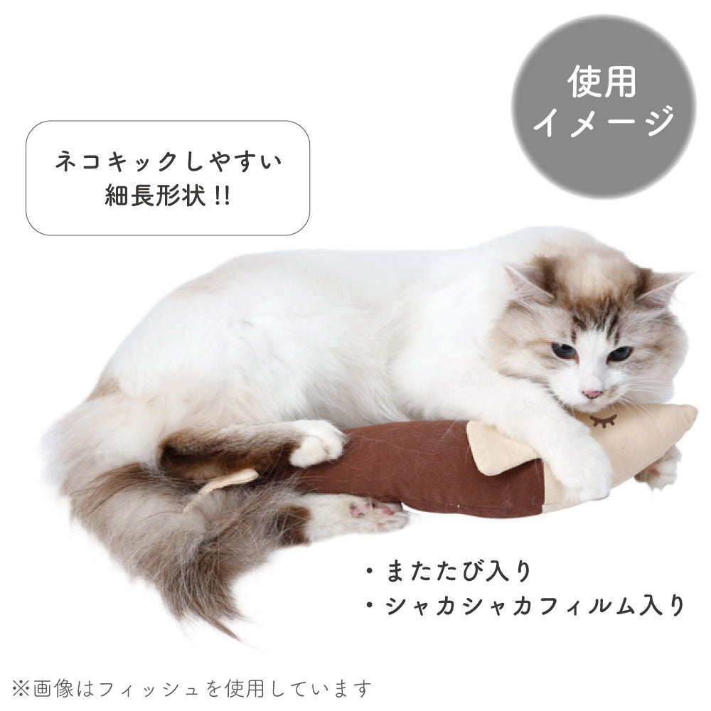 ペティオ necoco けりぐるみ 猫 ぬいぐるみ 猫用 おもちゃ けりけり キッカー 猫キック シャカシャカ またたび入 キャット フィッシュ バード petio