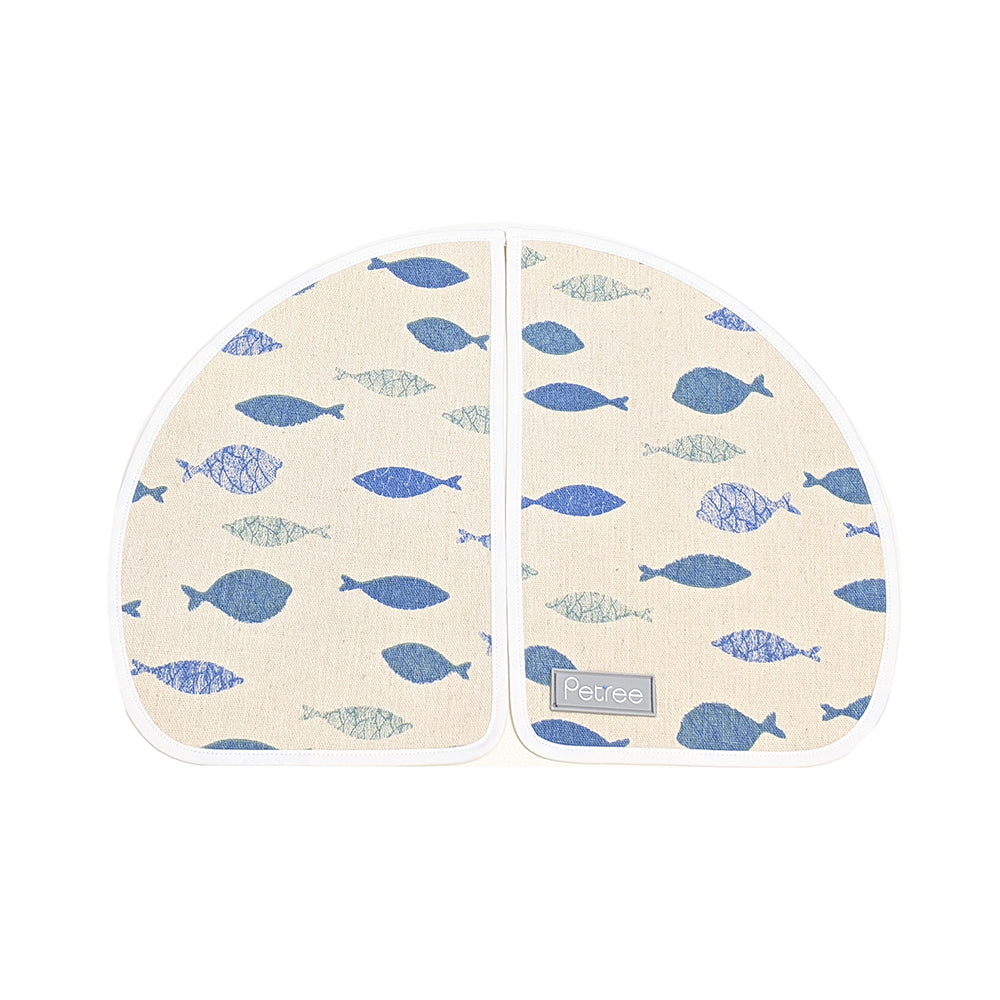 PETREE ペッツリー 全自動猫トイレ用 ホコリ シャットアウト カーテン ホワイト色