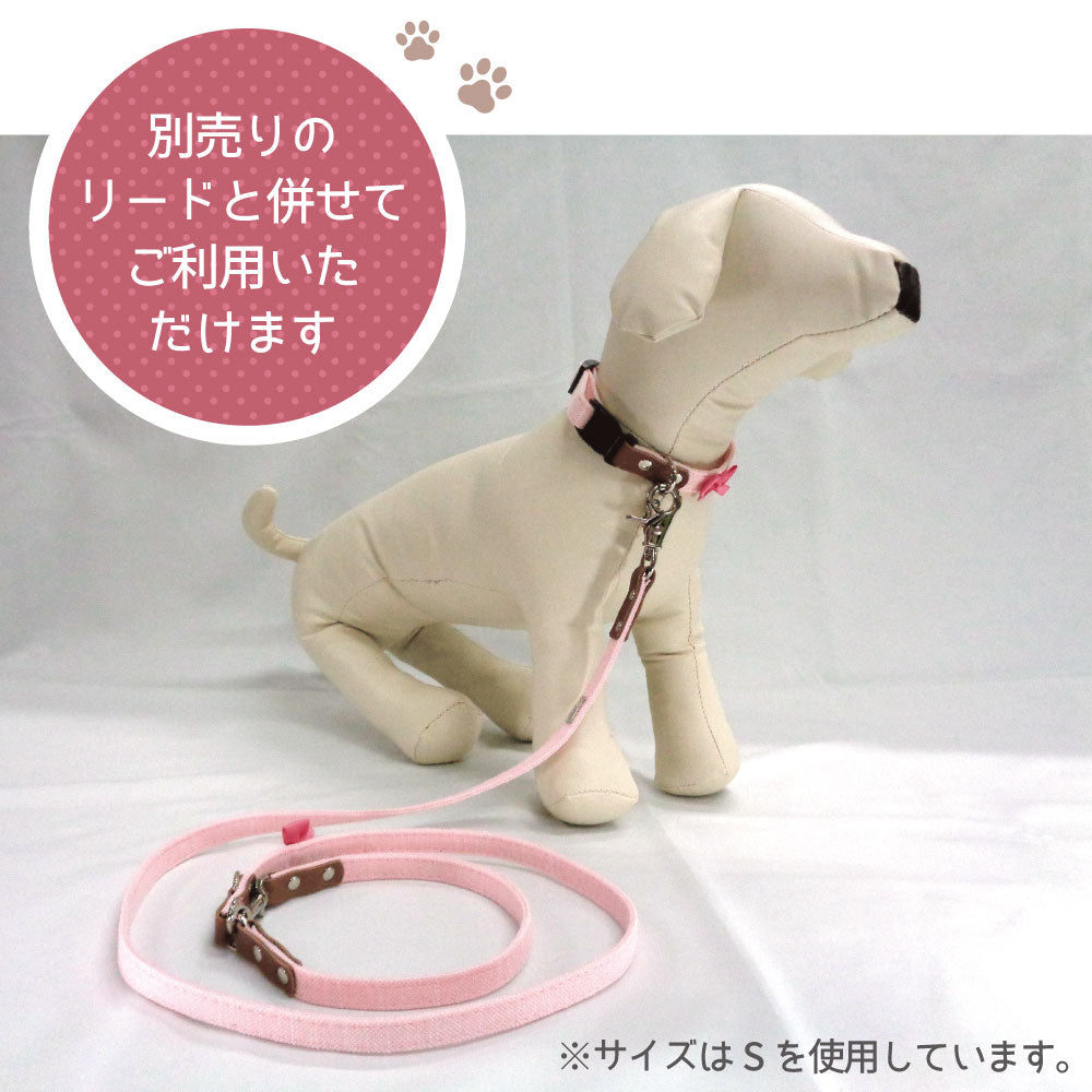 アゼリア トリックリボン ワンタッチカラー XS 犬 首輪 犬用 カラー リボン おしゃれ かわいい 散歩 お出かけ ドッグ AZERIA