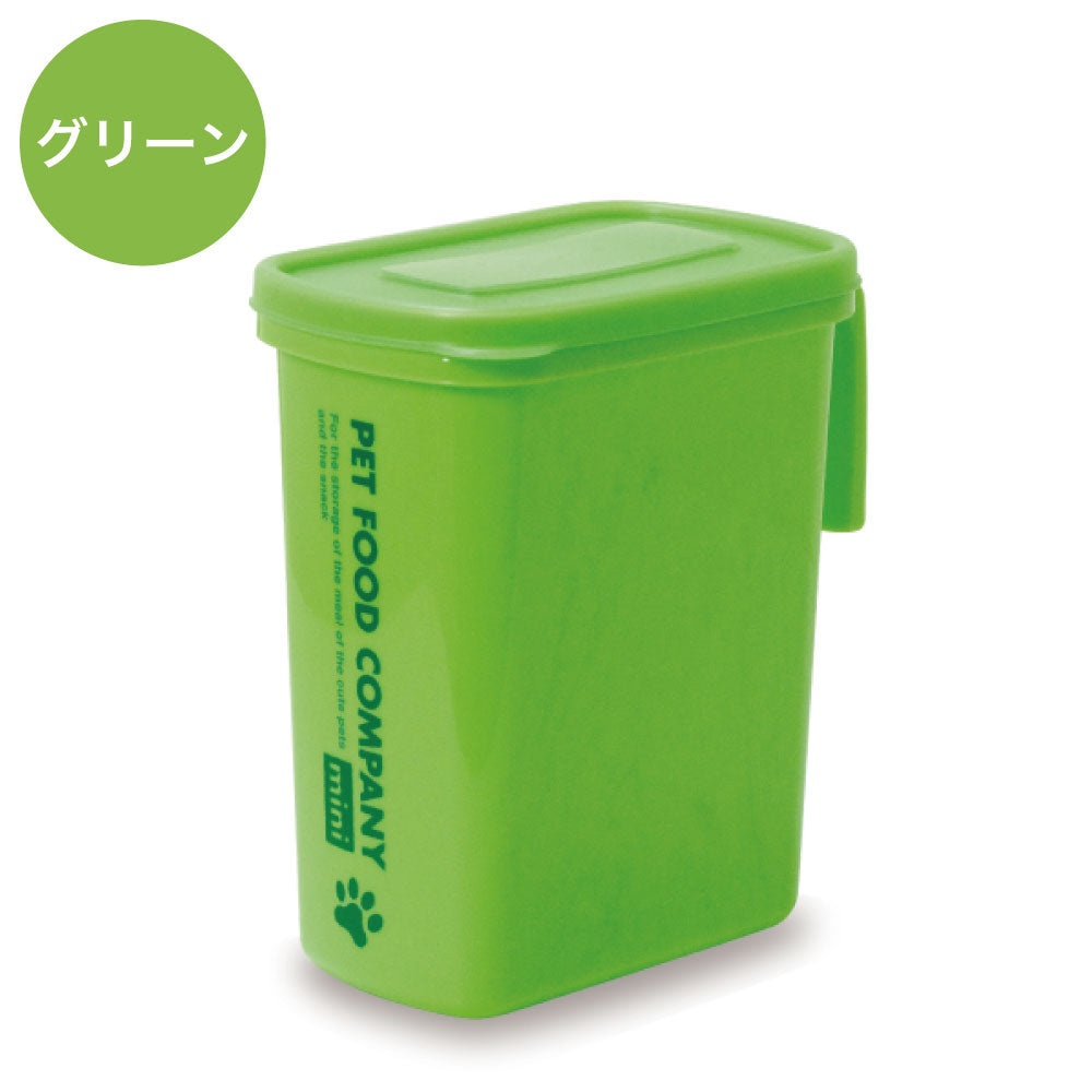 ペットフードカンパニー ミニ ペット 犬 猫 フードストッカー 保存 エサ入れ イヌ ネコ フード 保存容器 おしゃれ かわいい 日本製 ISETO 伊勢藤