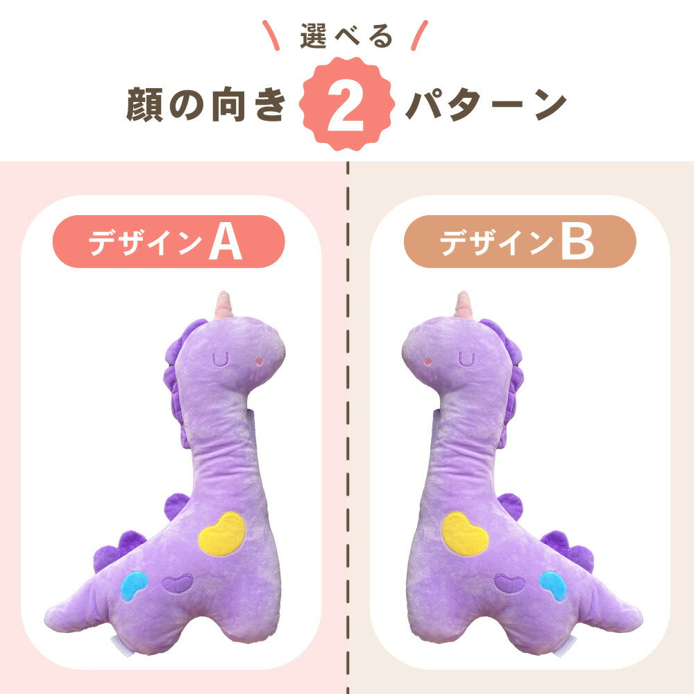 イクタノ シートベルトクッション 子ども用 キッズ シートベルトカバー かわいい 車 ドライブ ふわふわ ぬいぐるみ ネックピロー クッション コンフォートトイ 首まくら 快適 柔らか かわいい 安心 お出かけ ジュニア 長距離 旅行 プレゼント ギフト ドライブグッズ