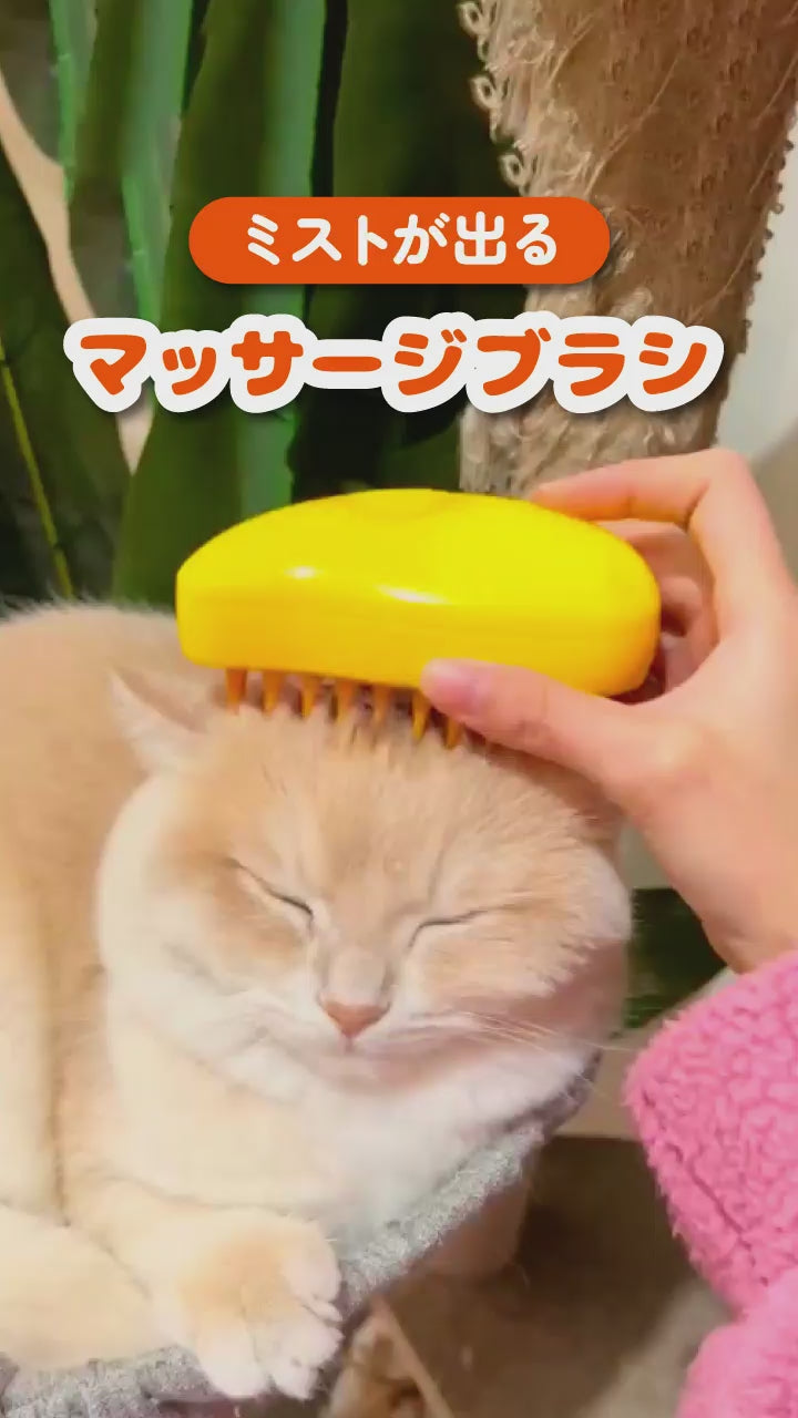 〆痒み止め 猫 ブラシ 長毛 マッサージ 換毛期 ブラッシング 毛取り くし