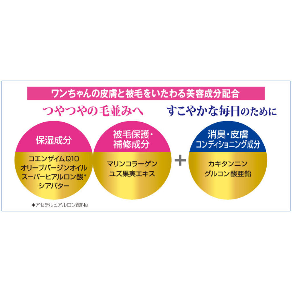 DHC ビューティドック リンスインシャンプー Q10 200ml 犬 シャンプー グルーミング リンスイン しっとり つやつや 国産 ディーエイチシー