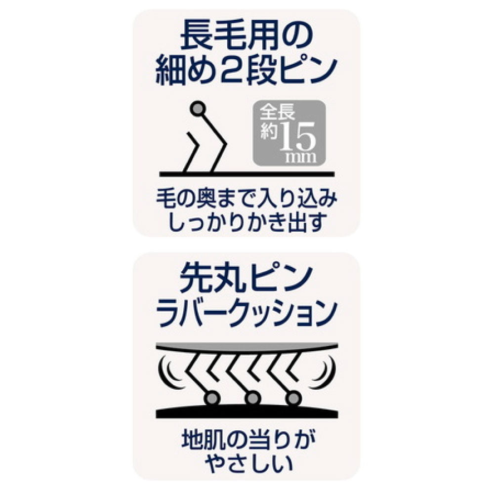 ペティオ porta ソフトスリッカーブラシ Ｓ 犬 ブラシ 長毛 犬用 ブラッシング トリミング 被毛 お手入れ 抜け毛取り マッサージ ポルタ