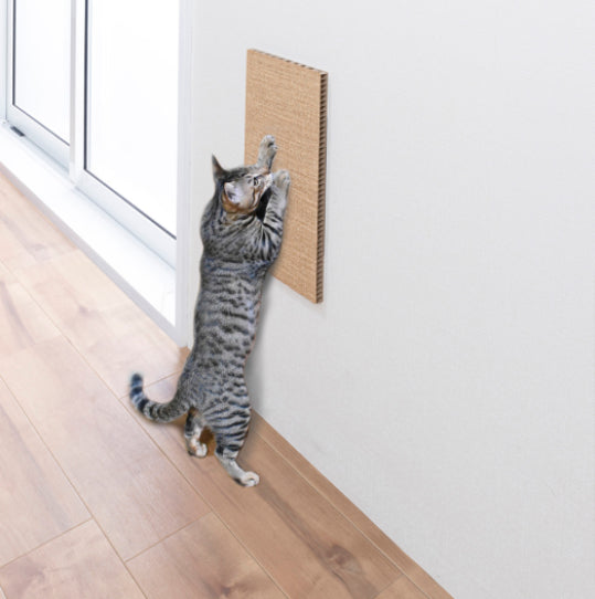 サンコー おくだけ吸着 壁に貼れる 猫のつめとぎ 麻 猫 爪とぎ 壁に貼れる ずれない ツメトギ 猫用 壁 壁掛け 壁付け ネコ おもちゃ 日本製 ケア お手入れ