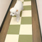 サンコー おくだけ吸着 撥水タイルマット 30×30cm 同色 8枚入 グリーン ペット用 犬 猫 タイルマット 吸着 撥水 床暖房対応 薄型 マット ずれない おすすめ 人気