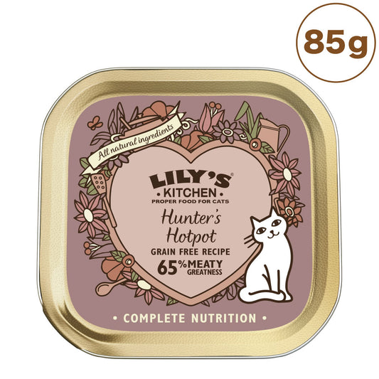 リリーズキッチン ハンターホットポット・キャット 85g 猫 キャットフード ウェット 猫用 フード グレインフリー 総合栄養食