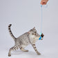 ペティオ CATTOY ひもじゃらし 猫 じゃらし 猫用 おもちゃ 羽 しっぽ ふわふわ トイ ストレス発散 運動不足