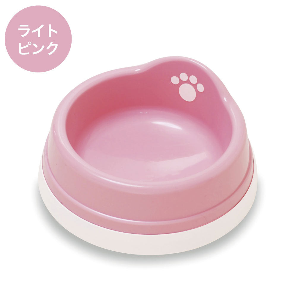 すべり止め付きペット皿 ミニ 犬 猫 ペット 食器 フードボウル 軽い プラスチック エサ入れ 日本製 ISETO 伊勢藤
