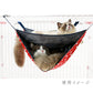 LAMOUR ラムール 猫用 ダブル ハンモック サマー スター キャット ケージ用 猫  2段 ベッド 寝床 多頭用 メッシュ カラビナ